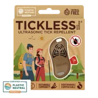 Thumbnail 200x200 for Empaque de TICKLESS® ECOHuman, repelente ultrasónico de garrapatas para humanos. Diseño ecológico en cartón con certificación Plastic Neutral, libre de químicos, biodegradable y compostable. Ideal para senderismo y actividades al aire libre, con protección de hasta 6 meses.